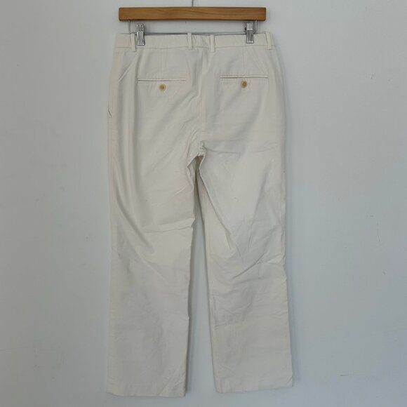 Theory Ivory Cropped Trouser - Picture 3 of 4